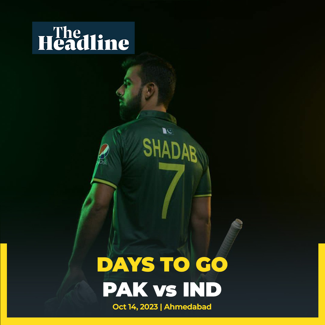 7 days remaining for the biggest rivalry on planet Earth.   
#IndiaVsPakistan #ICCWorldCup2023  #PakistanCricket #CWC23 #IndianCricketTeam #Shadab
