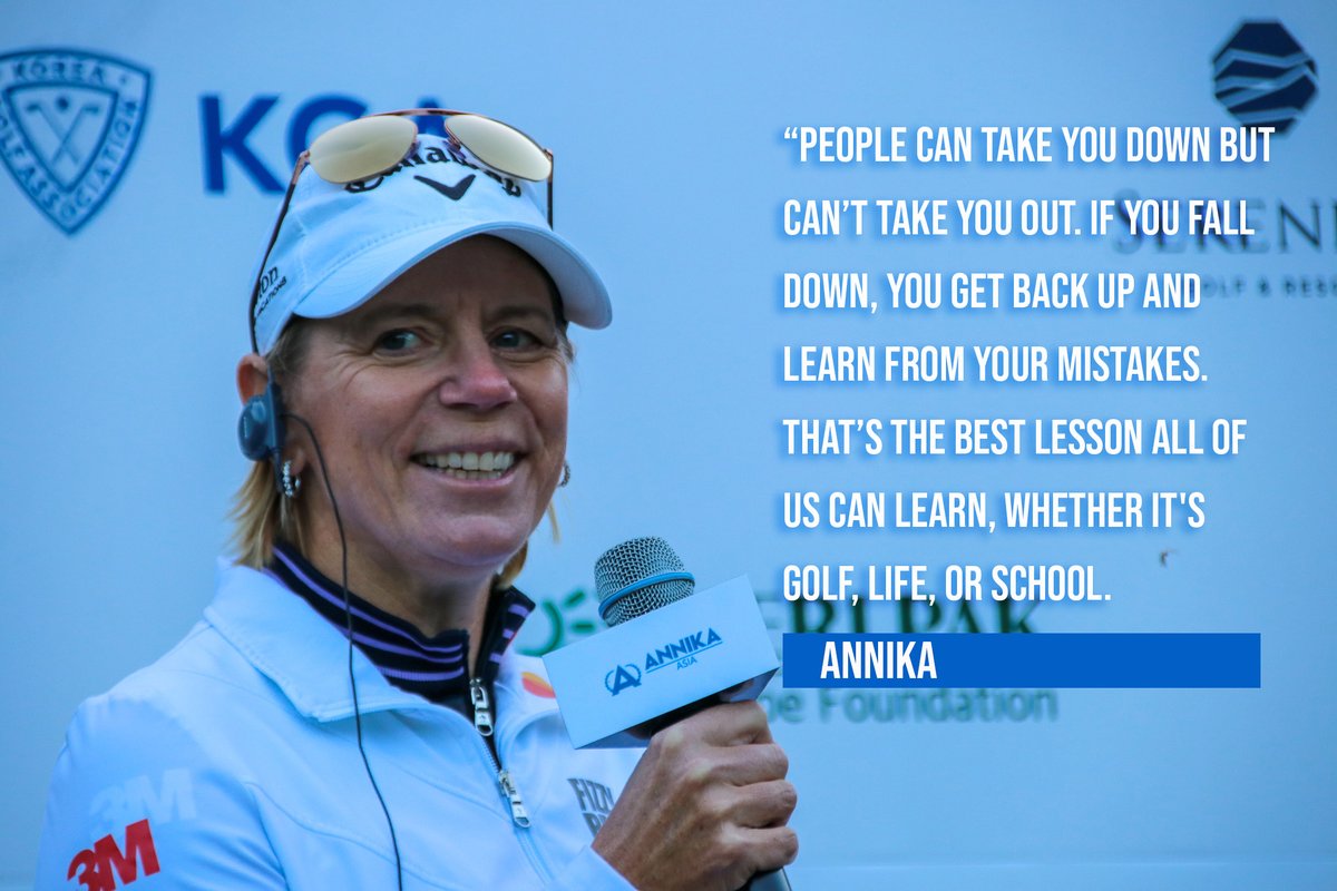 'We all make mistakes.' @annika59 | #ANNIKAInvAsia