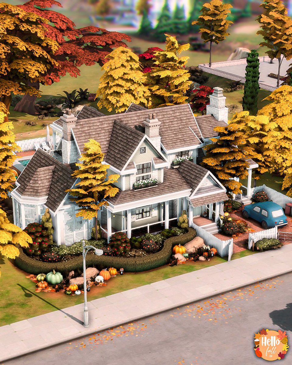 New Speed Build on my Youtube Channel 🍂 youtu.be/L0INbZRaC-Y?si… ╰┈➤Generations Family House I built a suburban generations family house for the #HelloFall2_0Collab 🍂 hosted by lovely @gardenova_sims Don't forget to check the hashtag so you won't miss any of their builds🍁