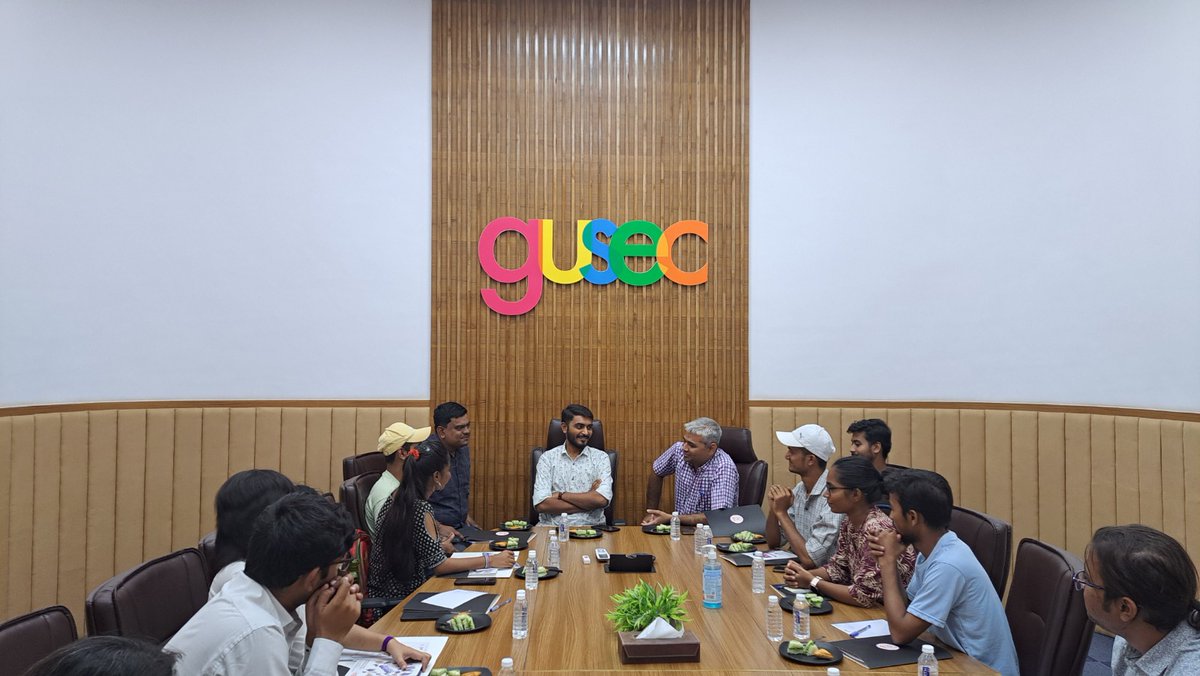 PROCUG1's tweet photo. Students of Centre for studies in Social Management, Central University of Gujarat Gandhinagar on 7.10.2023 along with Dr. Manoj Vanara Assistant Professor CSSM visited ihub, GUSEC GU,Ahmedabad Management Association, Project and Innovation Lab. GP Ahmedabad.
#CUG #StudentsVisit https://t.co/Oo99S251EY