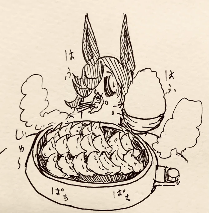 #食欲の秋だから食べ物作品見て 食欲の秋…🍚