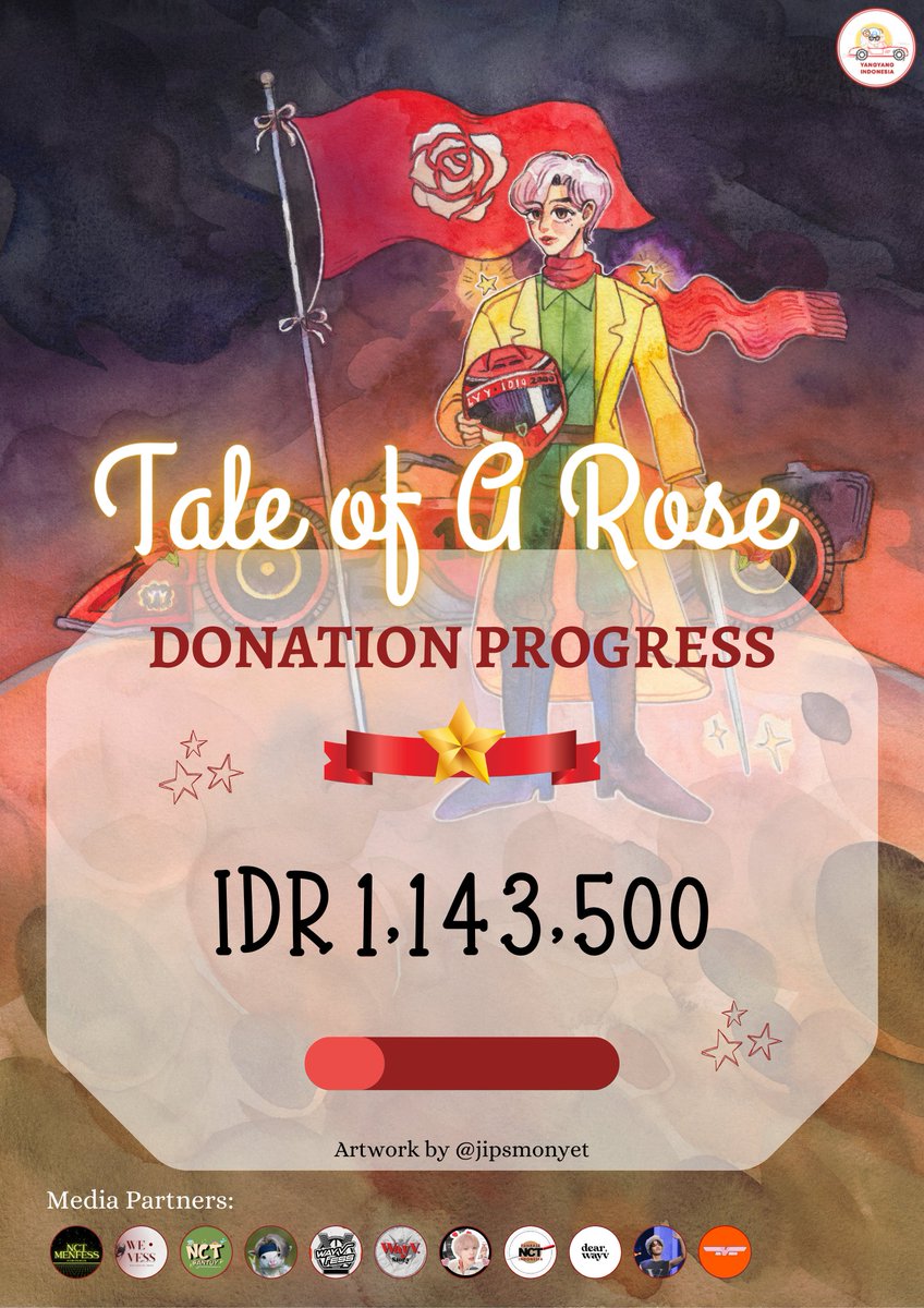 LYY_INA's tweet photo. #TaleOfARose🌹🐏 DONATION PROGRESS 

💰 IDR 1,143,500

Donation only masih dibuka sampai tanggal 9 Oktober! 👇

Donation Only 🔗 https://t.co/efmPZAyiHq 
Donation Report 🔗 https://t.co/14L5RixwdT

#YANGYANG #扬扬 #양양 #ヤンヤン https://t.co/rBUdQT1uz5
