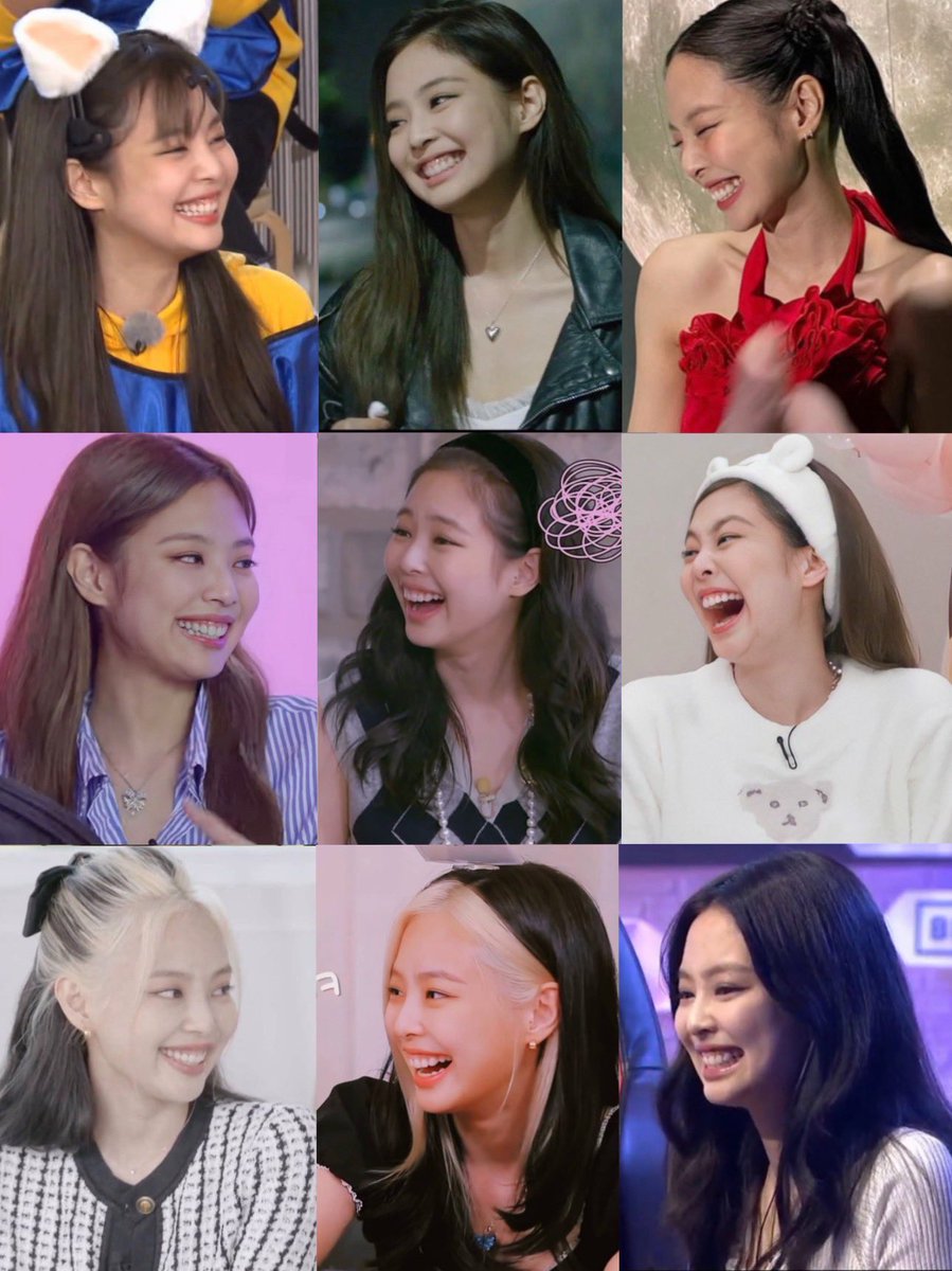 Jennie’s side view with the cutest smile