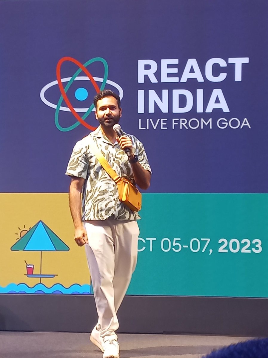ssurabhi10's tweet photo. Had a great time connecting with @ankeetmaini, an Awesome All-rounder with lots of Colors! @react_india
#reactindia2023 https://t.co/t2R9fTdRCF