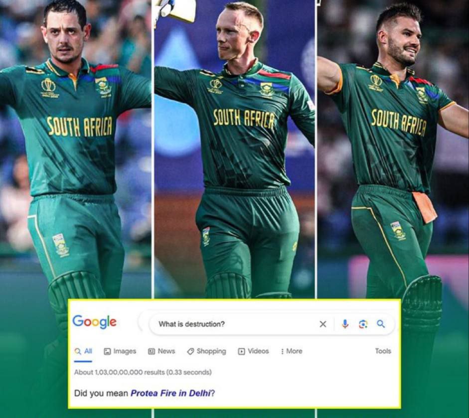 rabiulraw's tweet photo. Highest score in a WC innings:

428/5 - 🇿🇦 v 🇱🇰, 2023*
417/6 - 🇦🇺 v 🇦🇫, 2015
413/5 - 🇮🇳 v 🇧🇲, 2007
411/4 - 🇿🇦 v 🇮🇪, 2015
408/5 - 🇿🇦 v 🏝️, 2015
398/5 - 🇱🇰 v 🇰🇪, 1996
397/6 - 🏴󠁧󠁢���󠁮󠁧󠁿 v 🇦🇫, 2019
393/6 - 🇳🇿 v 🏝️, 2015
386/6 - 🏴󠁧󠁢󠁥󠁮󠁧󠁿 v 🇧🇩, 2019
381/5 - 🇦🇺 v 🇧🇩, 2019
377/6 - 🇦🇺 v 🇿🇦, 2007
#SAvs https://t.co/h4dfnSVfMP