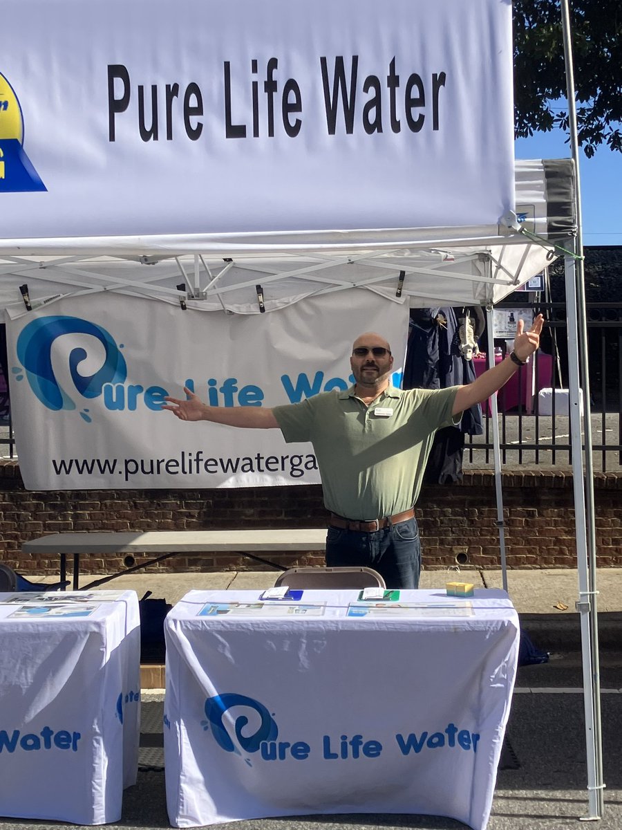 0PureLifeWater0's tweet photo. We’re at The Taste of Acworth until 6pm today.  Come and eat and check out all the vendors! 
@AtlantaHomeShow @BBBAtlanta @DrJoeEsposito @dirtysouthyoga https://t.co/YwrI0mvRnu