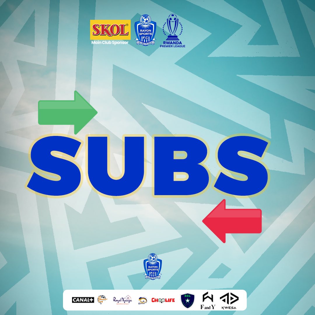rayon_sports's tweet photo. #PNL #MARay
81’
Youssef RHARB ⤵️
Eid Mugadam Abakar Mugadam⤴️
Isaac MITIMA ⤵️
François MUGISHA “Master”⤴️
Marines FC 1-2 Rayon Sports
#Gikundiro https://t.co/wfD2BAmbMO