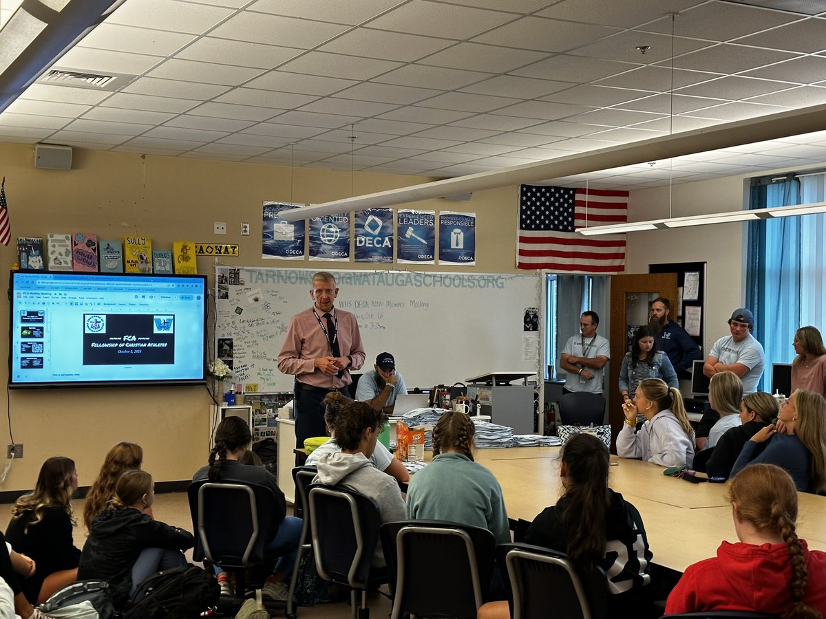 THANK YOU Mr. koontz for coming and speaking at our large group meeting this week!🙌🙌