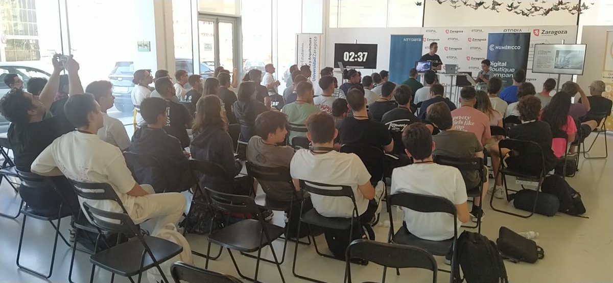 spaceappsZgz tweet picture