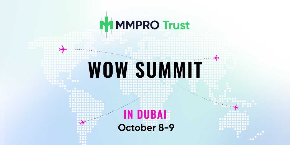 👋 Dear friends,

🤩 We would like to remind you about the upcoming #WOWsummit event in Dubai on October 8-9. Taking the stage is the CEO of Trust Wallet, Eowin Chen! 

bit.ly/3LPOeGe

🎟Tickets are still available with a discount using the promo code 'WOWMMPRO'