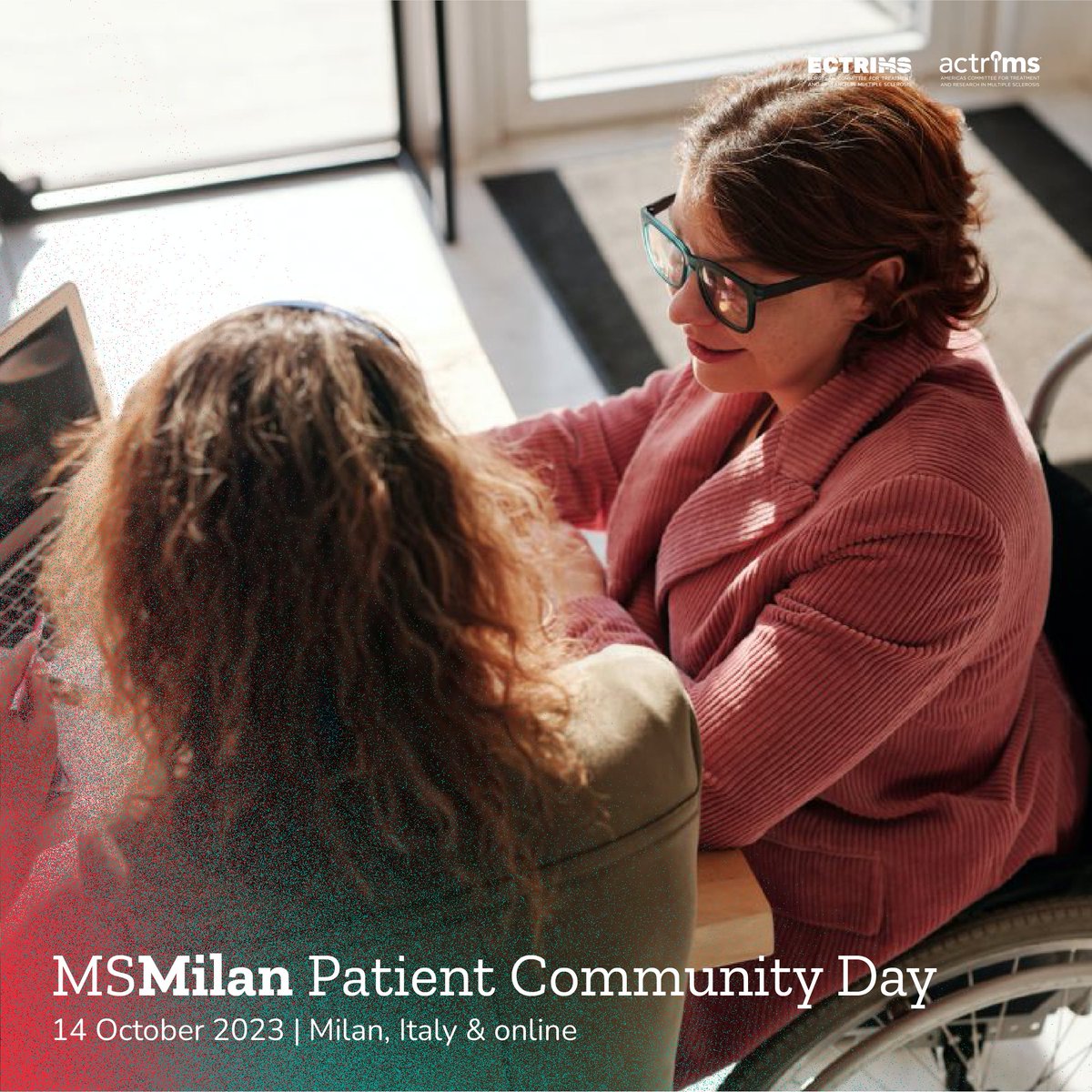 MS Int'l Federation (@msintfederation) on Twitter photo Just one week till #MSMilan2023 Patient Community Day! ⏰ Don't miss this opportunity to connect with experts in the MS field and learn more about the latest #MSResearch. Will you be joining online? 👉 bit.ly/3qPbc9f
#ECTRIMS4me <a href="/ECTRIMS/">ECTRIMS</a> <a href="/ACTRIMS/">ACTRIMS®</a> <a href="/aism_nazionale/">AISM - Associazione Italiana Sclerosi Multipla</a> Just one week till #MSMilan2023 Patient Community Day! ⏰ Don't miss this opportunity to connect with experts in the MS field and learn more about the latest #MSResearch. Will you be joining online? 👉 bit.ly/3qPbc9f
#ECTRIMS4me <a href="/ECTRIMS/">ECTRIMS</a> <a href="/ACTRIMS/">ACTRIMS®</a> <a href="/aism_nazionale/">AISM - Associazione Italiana Sclerosi Multipla</a>