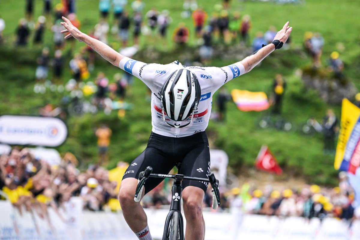 CyclingIsma's tweet photo. Pogacar en 2023 🎩

🏆 Tour de Flandes
🏆 Lombardia
🏆Amstel Gold Race
🏆 Flecha Valona
🏆 París-Niza (+3 etapas)
🏆 Vuelta Andalucía (+3 etapas)
🏆 Jaén Paraíso Interior
🏆 Campeonatos Eslovenia
🥈 Tour de Francia (+2 etapas)
🥈 Giro dell'Emilia
🥉 Mundial 🌈
🥉 E3 Saxo Classic 
🥉 Coppa Sabatini