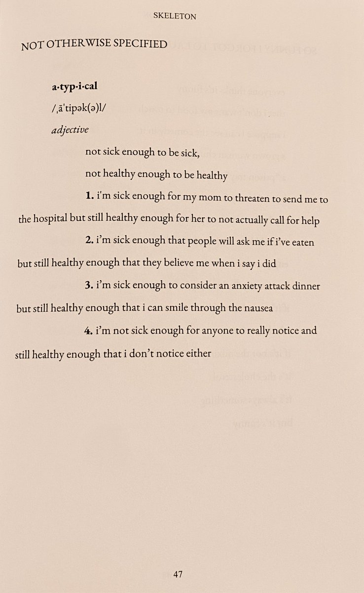 ccsaystoomuch's tweet photo. (from “skeleton” by courtney carola) https://t.co/anOtYudux8