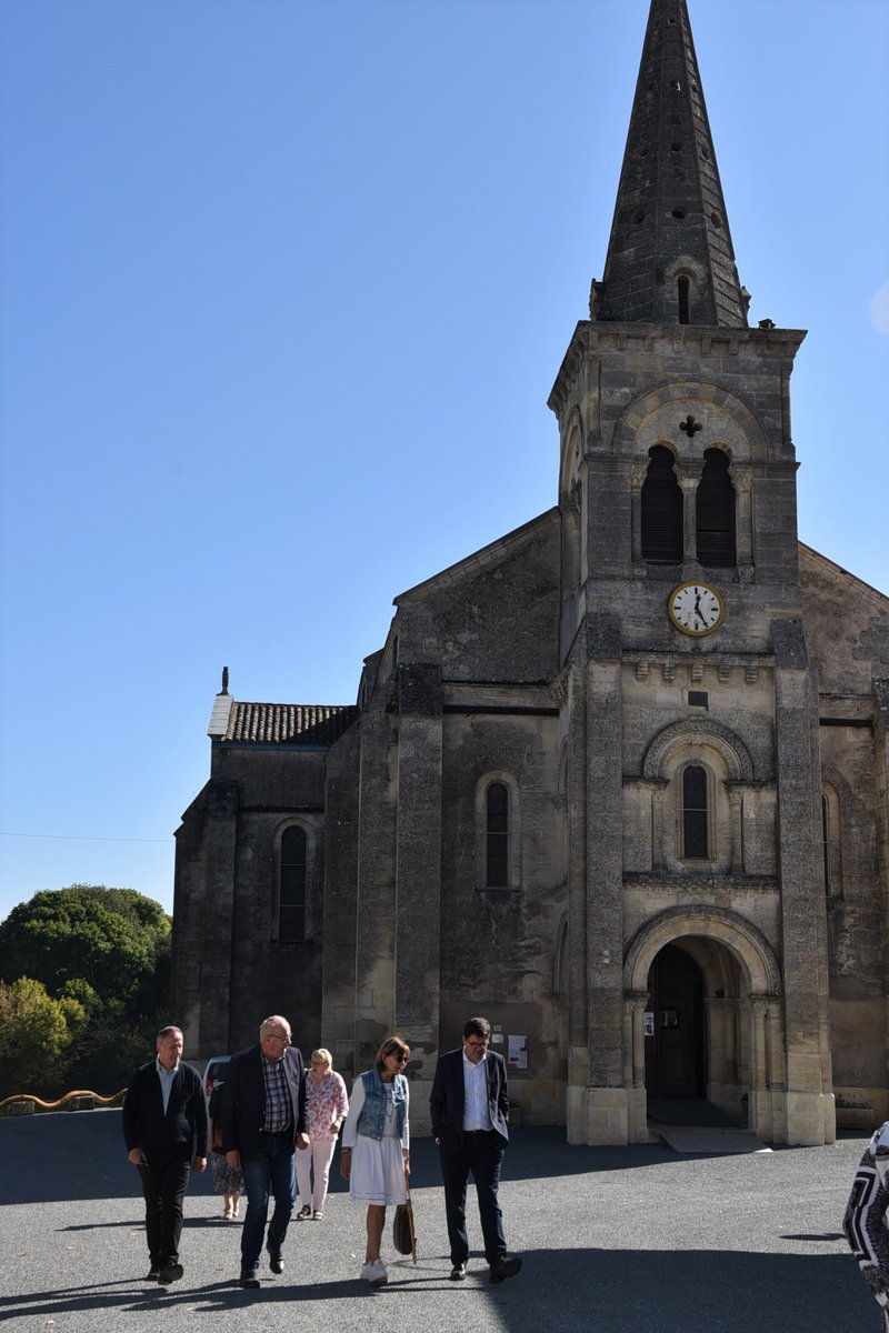 Michel Gouriou, sous-prefet de Maramande_Nerac, s’est rendu à Couthures-sur-Garonne afin de visiter l’église Saint-Léger qui menace de s’effondrer.

👉Le soutien apporté par l’État au titre de la DETR s’élève à près de 99 000€.

Pour aider ce projet : urlz.fr/nTu9