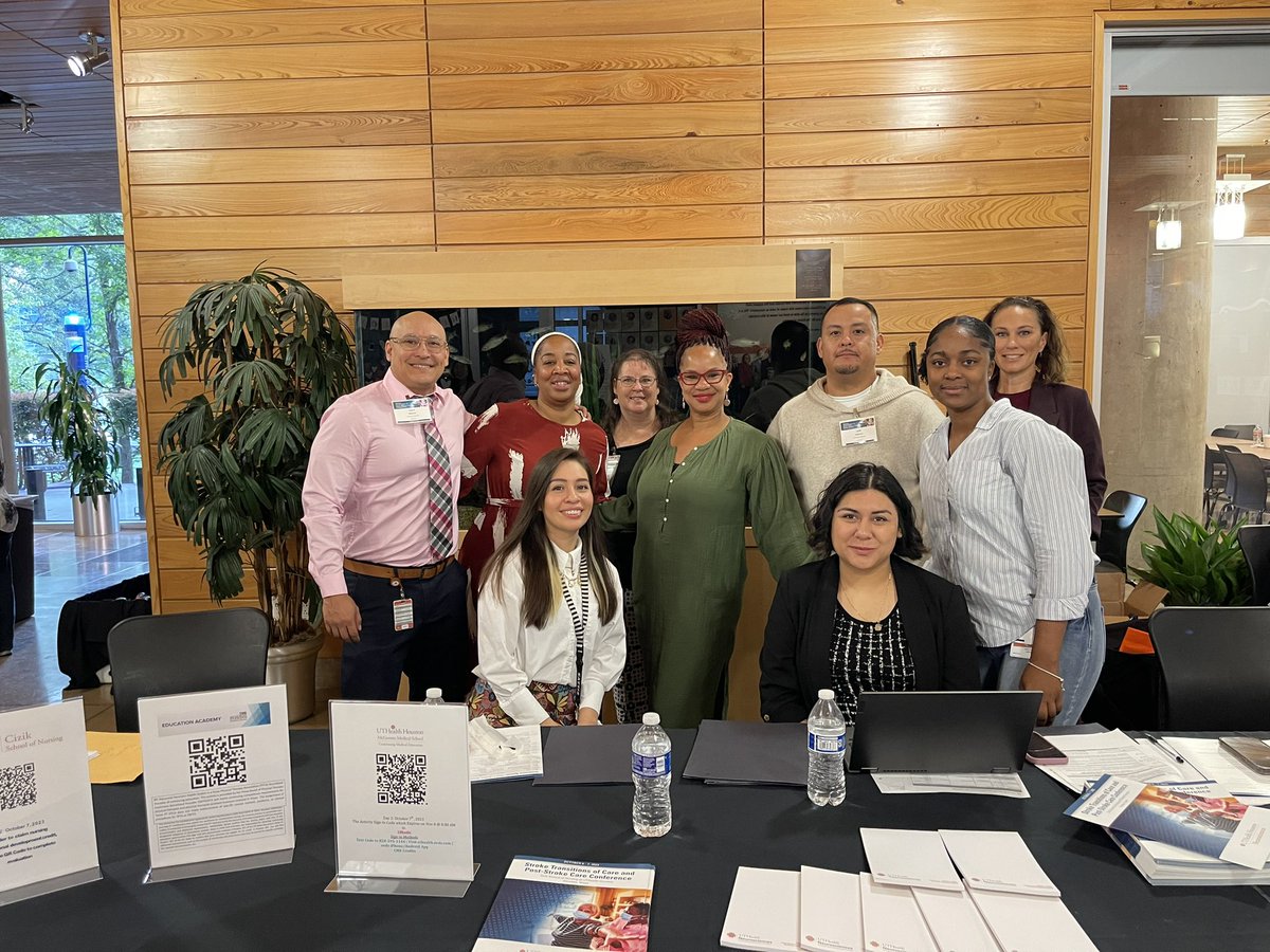 And an excellent and dedicated group of folks that made this conference happen, led by our own Dr. Anjail Sharrief @utneurology and @UTHoustonStroke