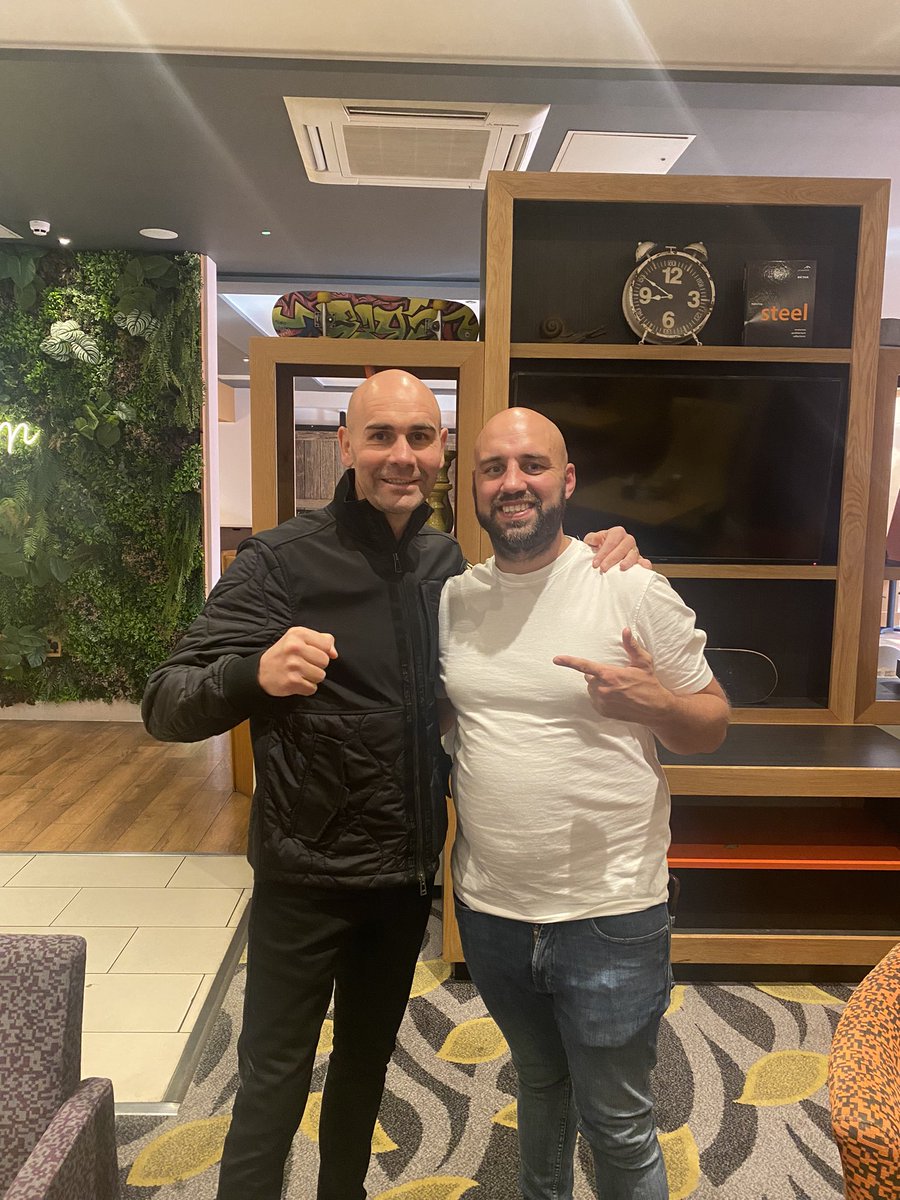 Can’t go nowhere @FlashAshSexton 🥊🥊great to see you mate