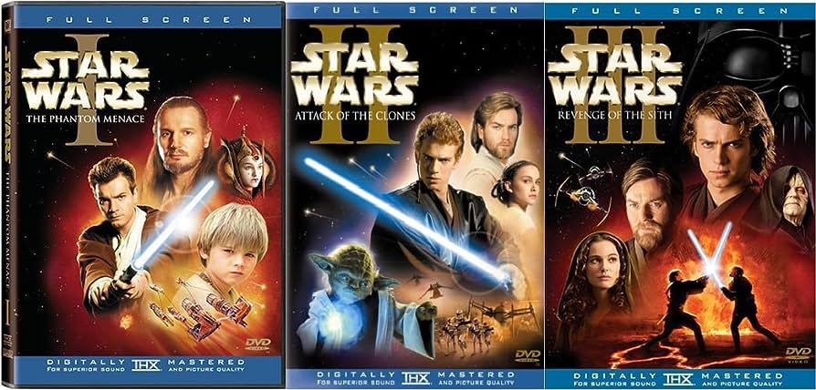 jtimsuggs's tweet photo. I can’t explain it, but watching The Prequels on these specific DVDs is a specific vibe that can never be matched. https://t.co/kfIFHE0oJ1