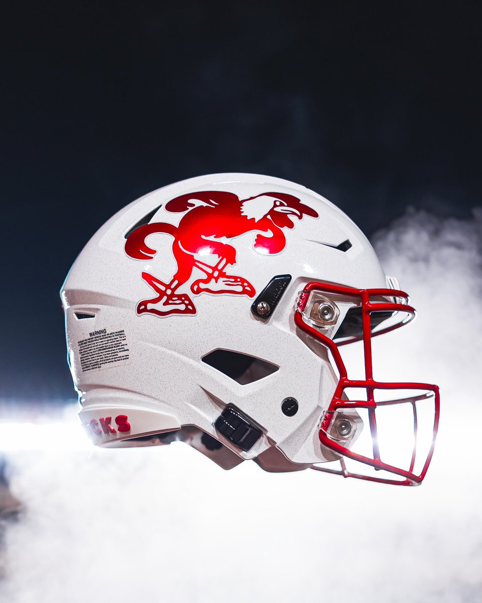 CFBONFOX's tweet image. These 'A.K.C.' helmets from @JaxStateFB are 🔥🔥
