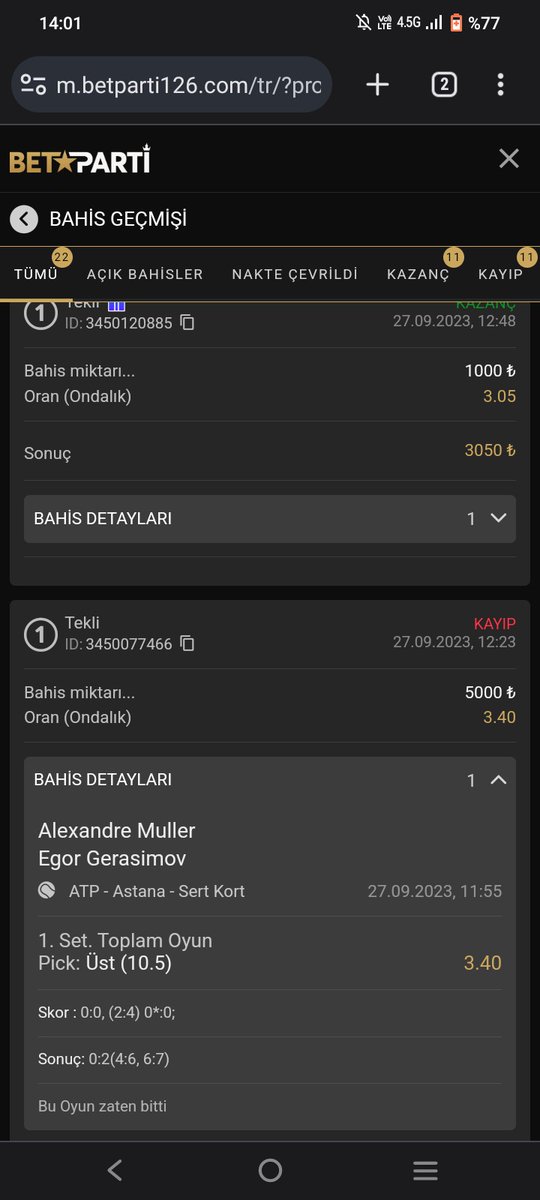 BahisSikayet's tweet photo. Senelerdir @bonushoodfrm un üyesi #Bonushood a güvenerek @betparti_sosyal @betparti
#Betparti ye 24K yatırım yapıyor 
#Tenis #futbol #basket #Bahis leri alıyor 56K kazanıyor
#Risk birimimiz böyle uygun gördü diyerek günlük 1K çekebilirsiniz deniyor
3. günden sonra hesap siliniyor https://t.co/gdq2iQabzq
