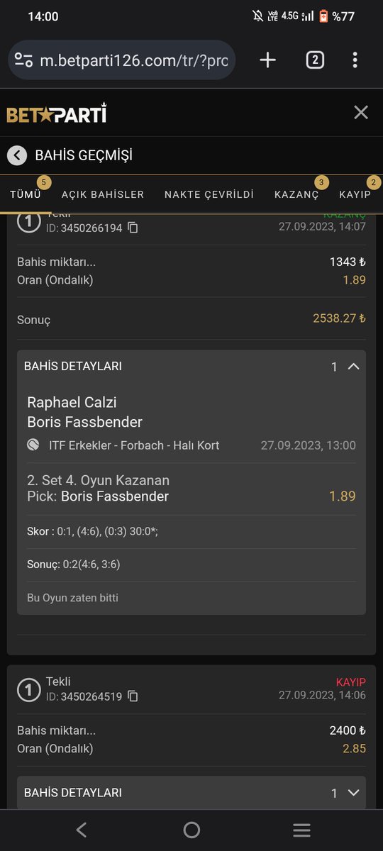BahisSikayet's tweet photo. Senelerdir @bonushoodfrm un üyesi #Bonushood a güvenerek @betparti_sosyal @betparti
#Betparti ye 24K yatırım yapıyor 
#Tenis #futbol #basket #Bahis leri alıyor 56K kazanıyor
#Risk birimimiz böyle uygun gördü diyerek günlük 1K çekebilirsiniz deniyor
3. günden sonra hesap siliniyor https://t.co/gdq2iQabzq