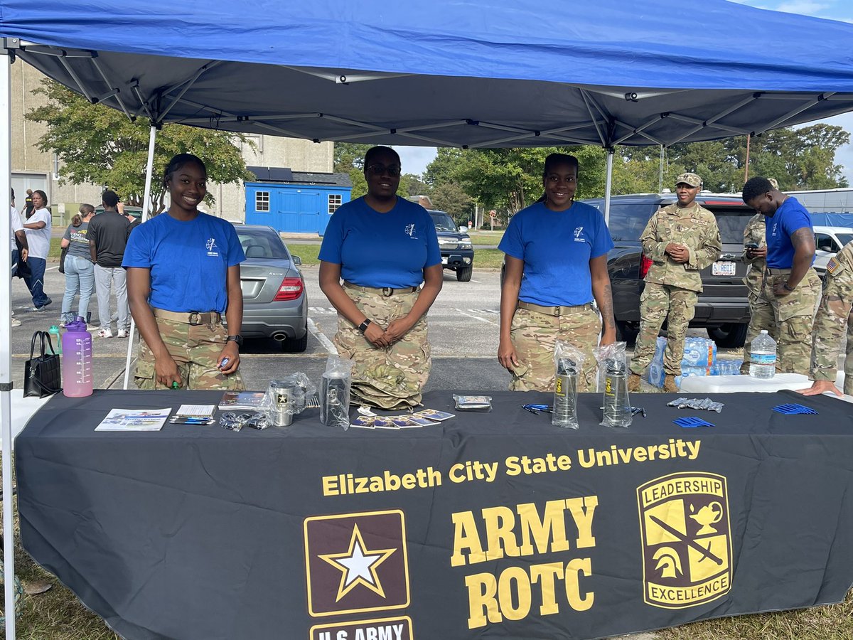 JROTC CADET CHALLENGE SUPPORTERS: @ECSUAdmissions @ECSU_1704Media @ecsu_wbb @#VikingLoudVikingProud. Thank you for your support!!!