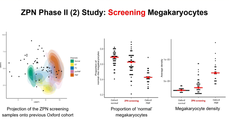 MPN_Hub's tweet photo. CONGRESS | #IACH23 | #MPNCo&D
Daniel Royston @DJ_Royston @RDMOxford @UniofOxford discusses how deep learning approaches can identify key cytological and morphological features in BM biopsies, and cohort indexing of megakaryocytes. Shows morphological findings from a phII trial of zinpentraxin alfa in MF highlighting moderate correlation between manual grading vs quantitative evaluation of fibrosis, and fibrosis heterogeneity. Advises need for validation and regulatory approval before real world clinical application.
@TheIACH #MPNCo&D #IACH2023 #MPN​ #MPNsm​ #myelofibrosis