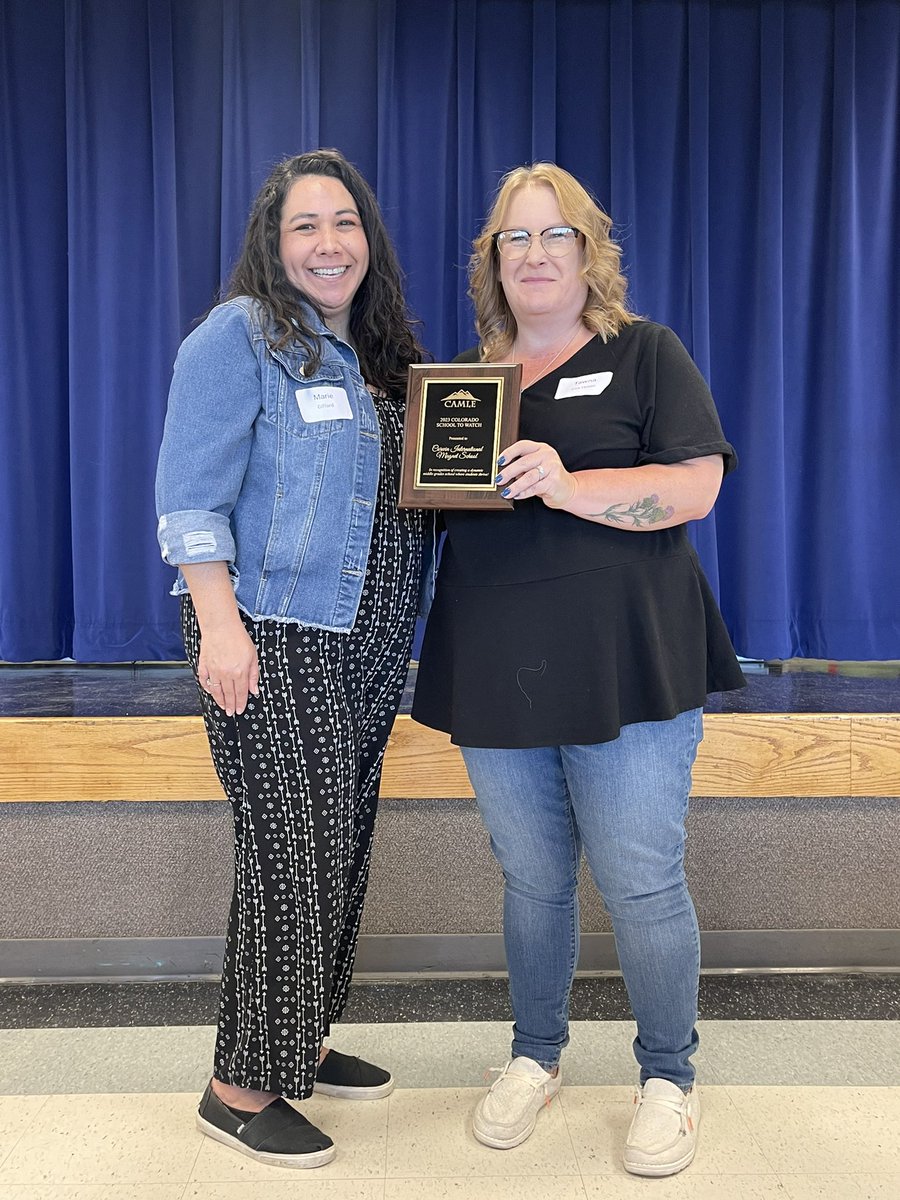 camlecolorado's tweet photo. Congratulations to @CIMSIB - 2023 Colorado School to Watch! #CAMLE23 https://t.co/whnNLrEuL7