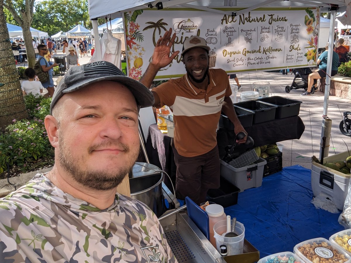 Good seeing old friends at the Green Market!