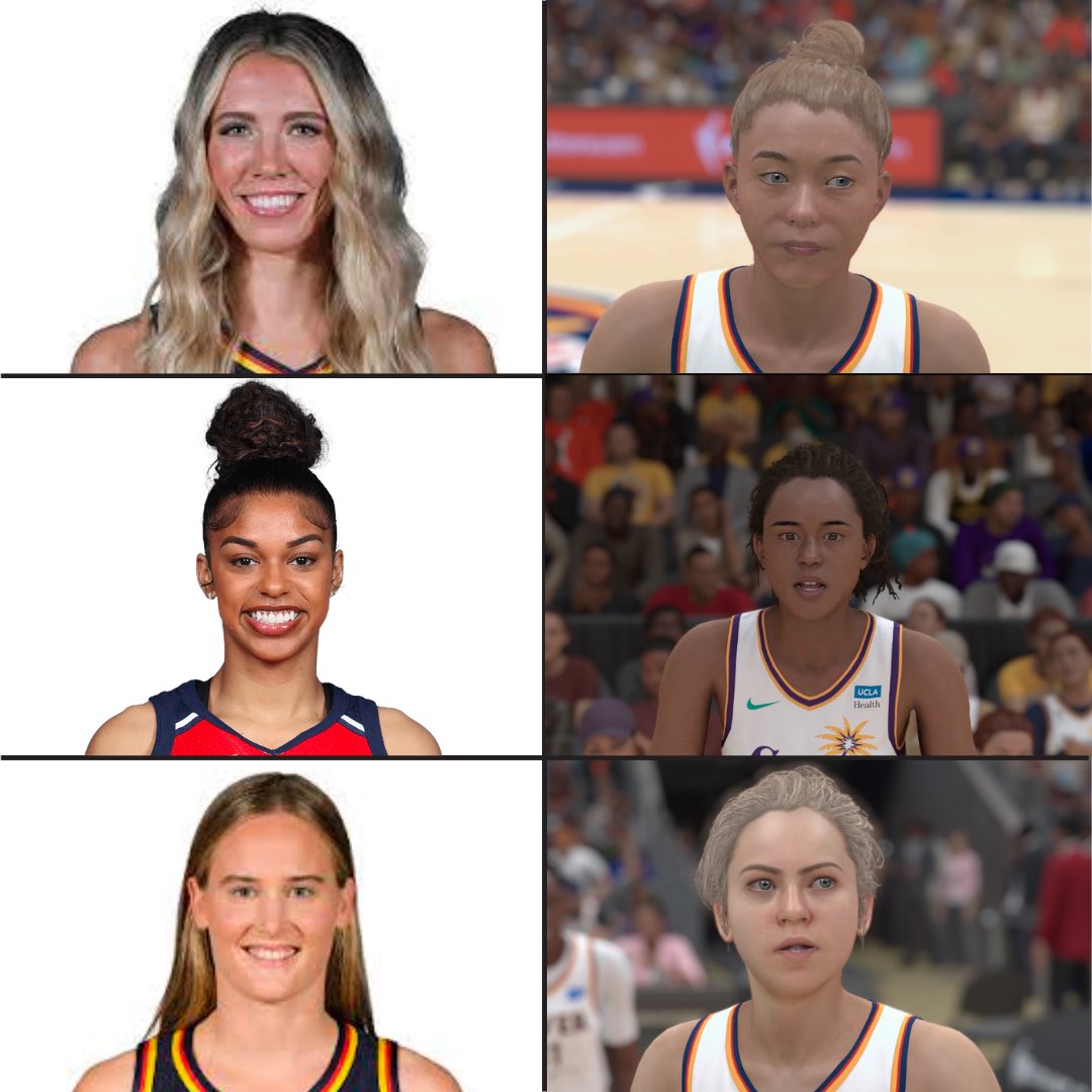 TheWNBPA's tweet photo. DEAR @NBA2K:

IT'S SATURDAY MORNING, SO WE'LL GET RIGHT TO THE POINT.

YOU HAVE THE PRIVILEGE OF WORKING WITH THE AMAZING, DYNAMIC, STRONG, UNRELENTING, BADASS WOMEN OF THE W.

ACT LIKE IT.
BE BETTER.
#BetOnWomen https://t.co/ck9o0dXBXw