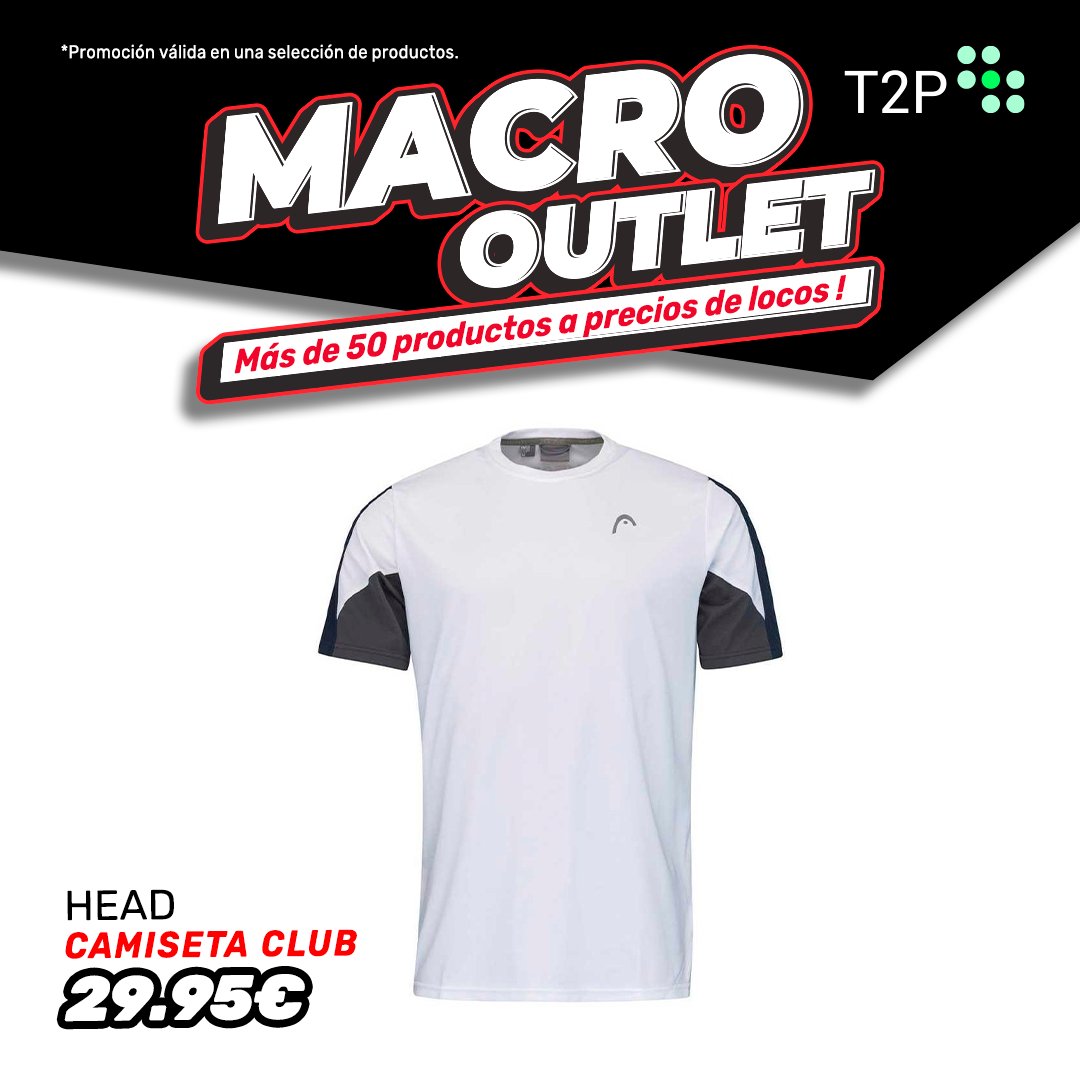 Time2Padel's tweet image. La jugada perfecta: 50+ productos de pádel a precios de ensueño 🎾

Entrena y juega con total confianza y seguridad junto a la nueva camiseta que Head trae para ti.

Disponible en nuestra web 💻🌐

#time2padel #padel #outlet