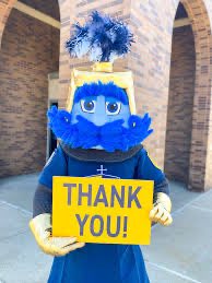 CoachClements's tweet image. #askwxm
 Mount Marty University (Yankton, South Dakota) mascot Benny the Lancer. Check out the eyebrows!