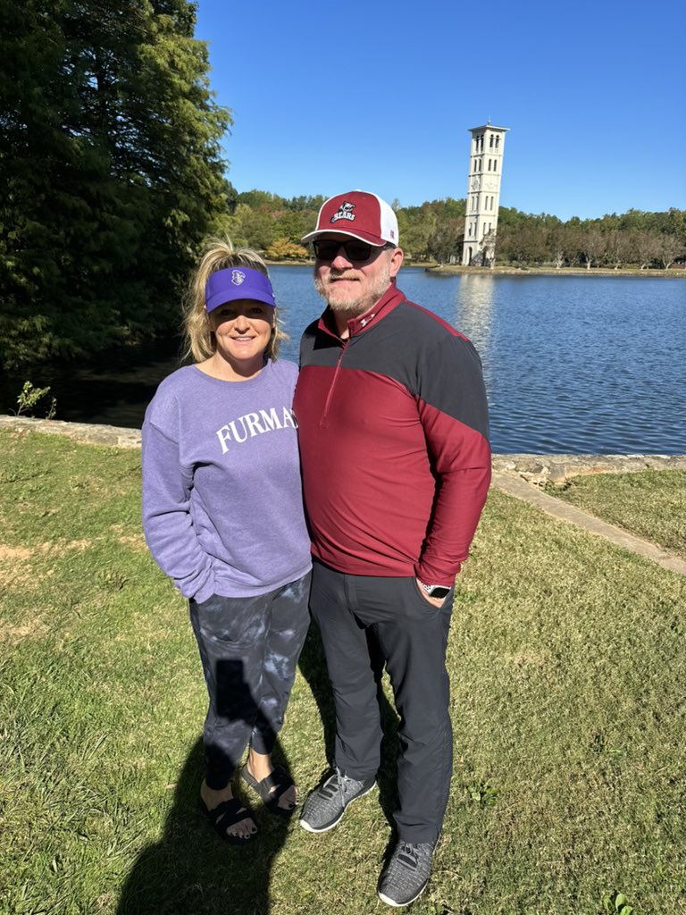 RCOII's tweet image. It’s a divide and conquer kinda day. @autobryan is staying with @Lily_OBryan for the Furman/Citadel game and I’m heading to Limestone to watch @21tatertot_ and @LRBearsFootball. #HouseDivided