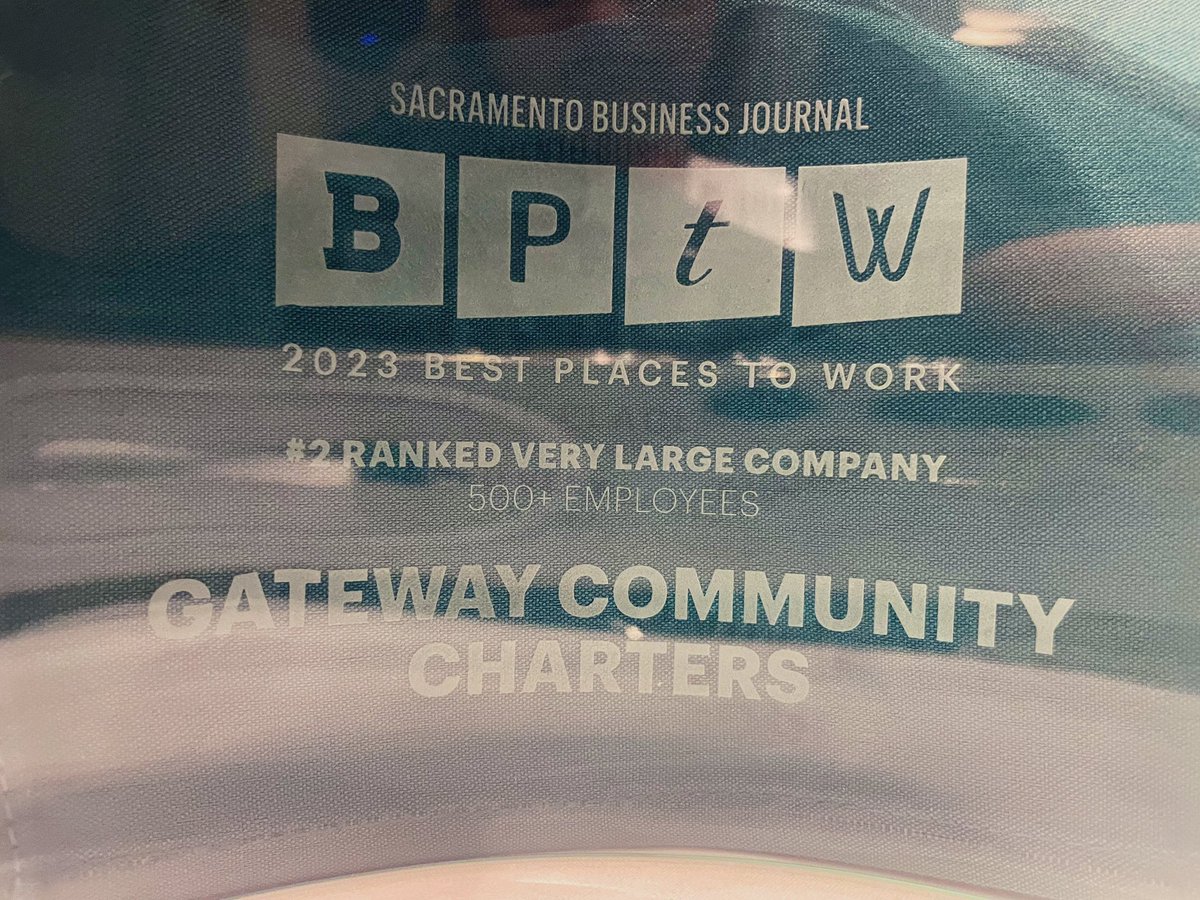 gcc_jsample's tweet image. Day 45- Was honored to accept the Best Places To Work in the Sacramento Region award! GCC is a 7x Winner and this year we ranked! Proud to lead such a great organization! #gcclevelup #elevateourimpact #proudgccsupt