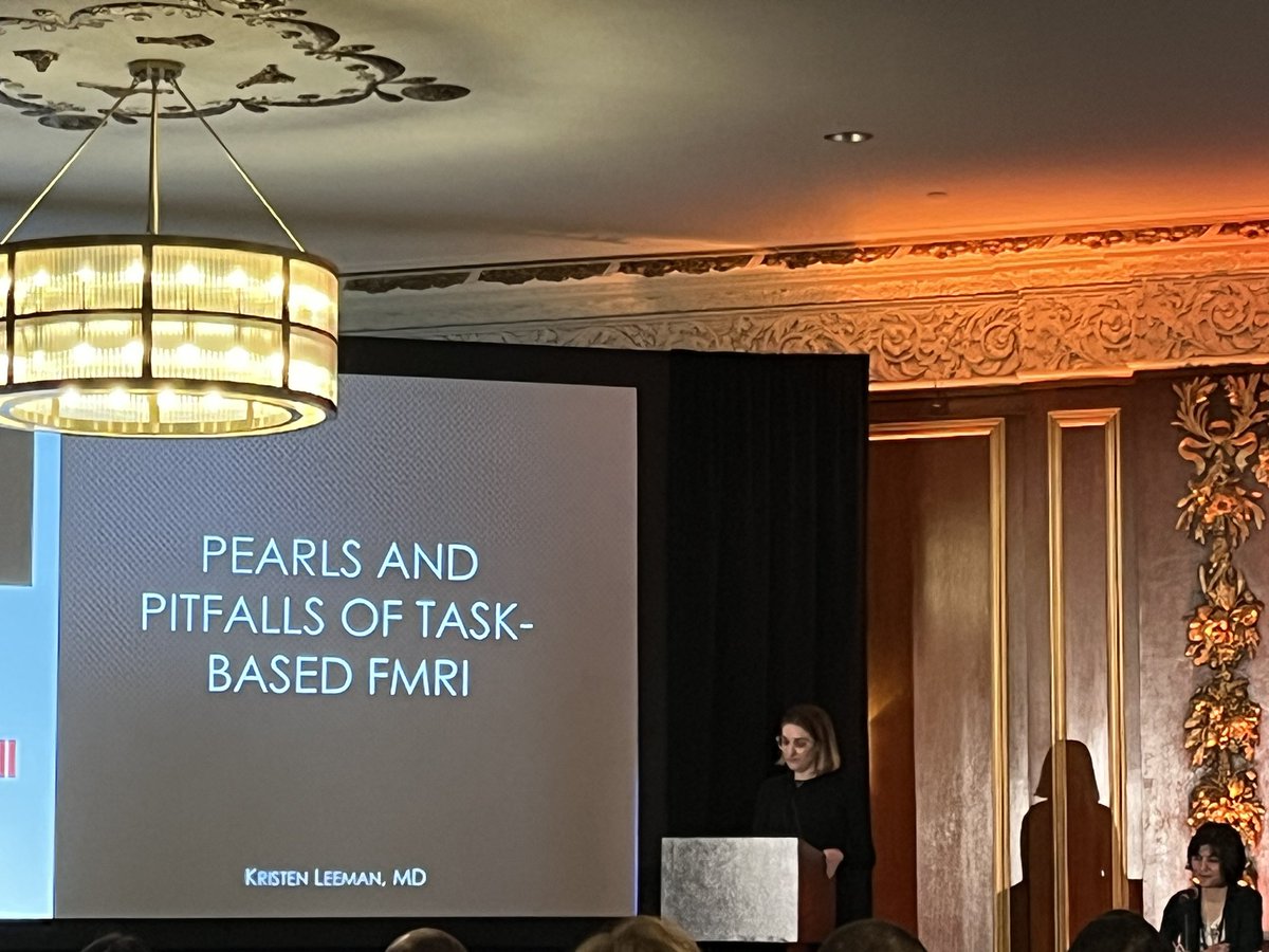 jana_ivanidze's tweet image. Great start to @theASFNR #ASFNR23 this morning with a ⭐️ studded #fMRI session, including an excellent overview talk by my @WCMRadiology colleague Dr. Kristen Leeman