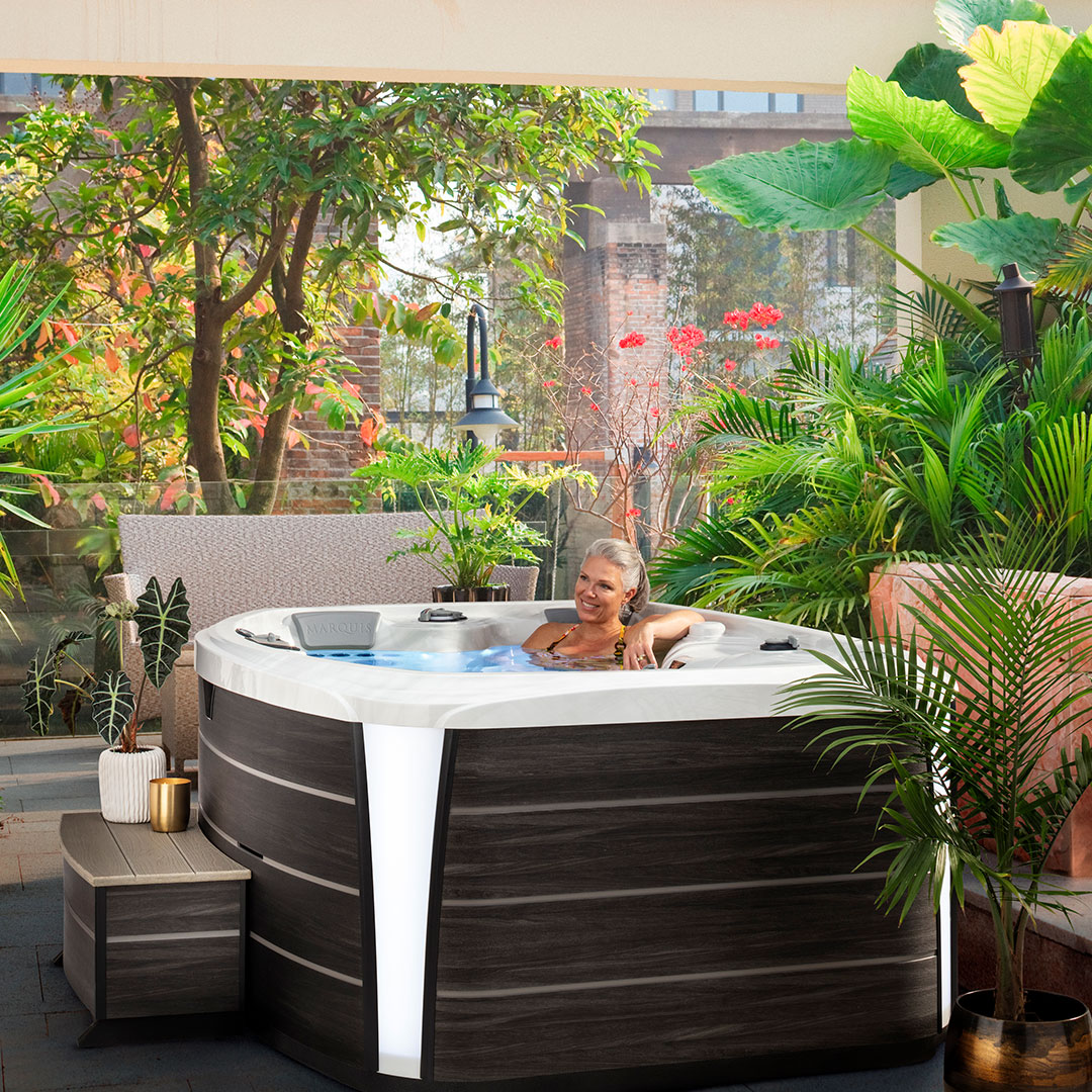 Get in the Spirit! The Spirit flows freely with healing therapy. Its curved front entry offers an elegant approach, with four hydromassage seats for up to three people.

Learn more here: bit.ly/45hks4e