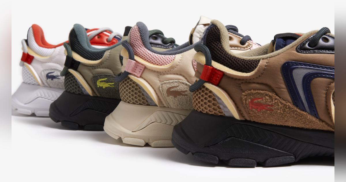 The new L003 Neo blends sporting style and a bold new streetwear design. Eye-catching styling, with a breathable mesh upper and reflective trim. The best choice for weekends in the city. <a href="/Lacoste/">Lacoste</a>