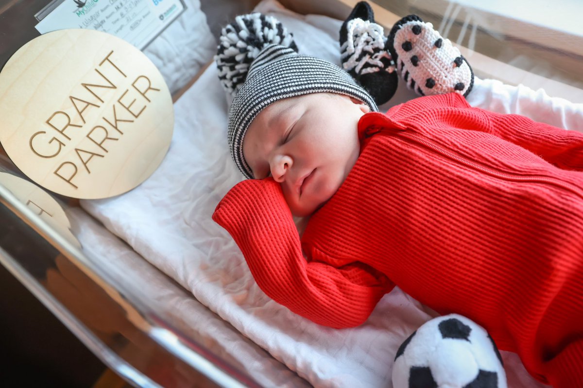 Our Rushville Soccer family got just a bit bigger this week! Introducing Grant Wagner! 

Coach Wagner is extremely appreciative of your support of him and his family this past season while they prepared for their new addition. GO LIONS!