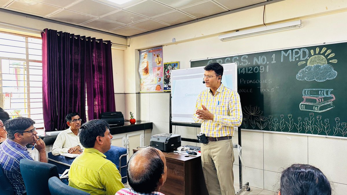 Nawneet Kumar (@nawneet161) on Twitter photo Pedagogic Interaction wid Academicians at GBSSS Mubarakpur Dabas alng wid fellow Mentor 2 enhnce d learning environment in d class room.Nice initiative f HoS 2 organise sch evnts 2 discuss d classrm needs alng wid appropriate stratgies.
<a href="/gupta_iitdelhi/">Himanshu Gupta</a>
<a href="/PbpandeyB/">B P Pandey</a>
<a href="/ParasharAKS/">Lecturer Ajay Parashar</a> Pedagogic Interaction wid Academicians at GBSSS Mubarakpur Dabas alng wid fellow Mentor 2 enhnce d learning environment in d class room.Nice initiative f HoS 2 organise sch evnts 2 discuss d classrm needs alng wid appropriate stratgies.
<a href="/gupta_iitdelhi/">Himanshu Gupta</a>
<a href="/PbpandeyB/">B P Pandey</a>
<a href="/ParasharAKS/">Lecturer Ajay Parashar</a>