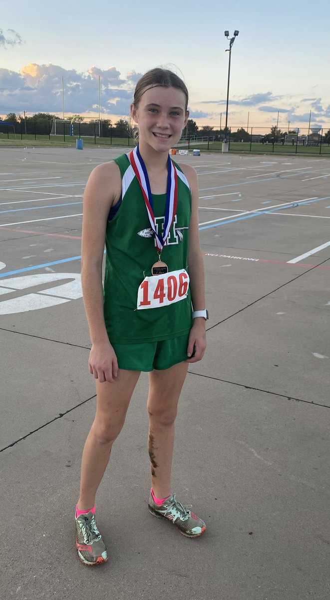 Howard Lady Braves (@hjhladybraves) on Twitter photo So proud of Jenna for her amazing showing on a muddy Midlo course last Thursday! She placed 3rd and PR’d with a 13:35! Great prep for the Metro Meet in 2 weeks‼️💚🏃🏼♀️#behowardbrave <a href="/HachieHowardJH/">Howard Junior High</a> <a href="/hachiesports/">Waxahachie ISD Athletics</a> <a href="/WaxahachieXC/">WHS Cross Country/Distance</a> <a href="/Waxgirlstrack/">Waxahachie Girls Track & Field</a> So proud of Jenna for her amazing showing on a muddy Midlo course last Thursday! She placed 3rd and PR’d with a 13:35! Great prep for the Metro Meet in 2 weeks‼️💚🏃🏼♀️#behowardbrave <a href="/HachieHowardJH/">Howard Junior High</a> <a href="/hachiesports/">Waxahachie ISD Athletics</a> <a href="/WaxahachieXC/">WHS Cross Country/Distance</a> <a href="/Waxgirlstrack/">Waxahachie Girls Track & Field</a>
