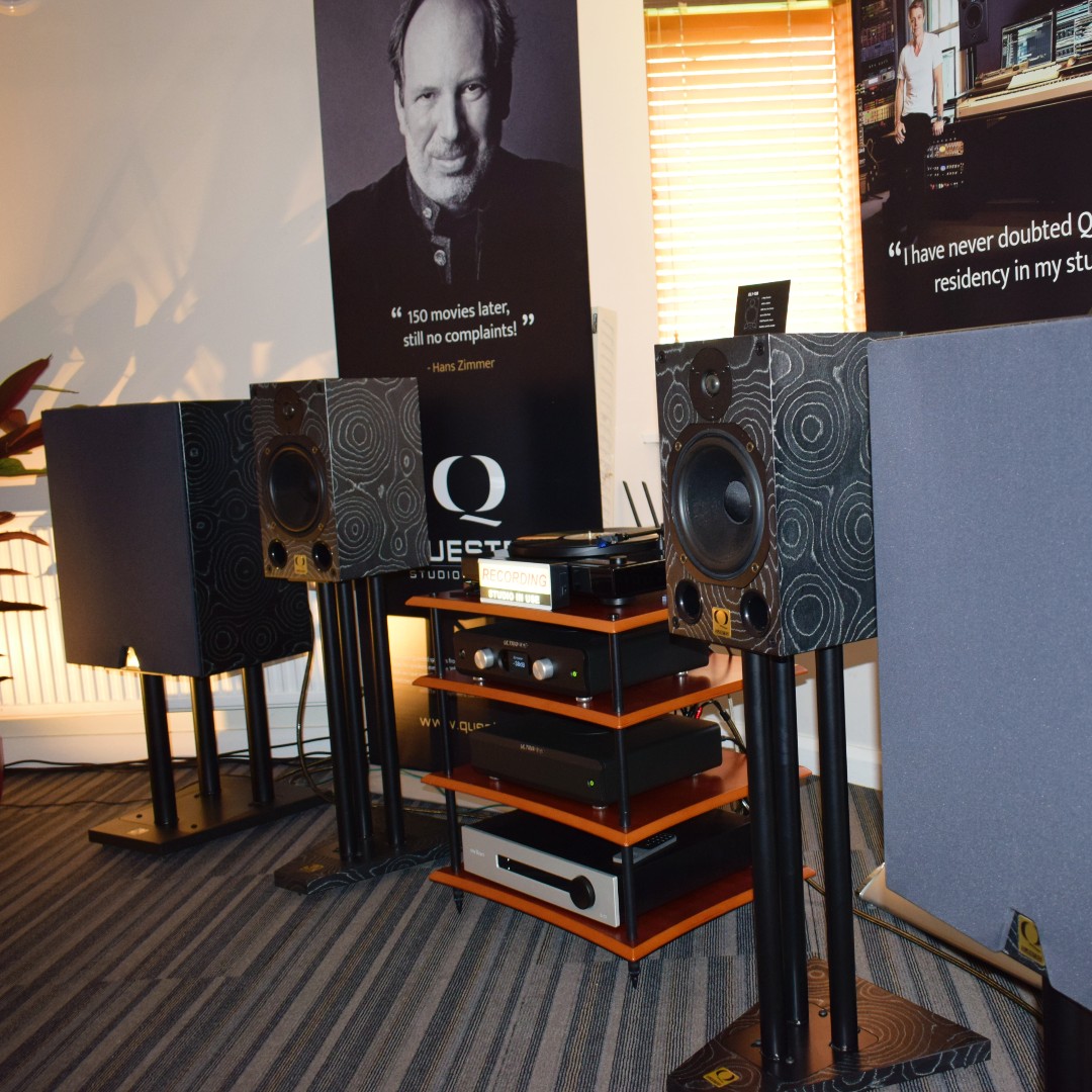 AudioShowUK's tweet photo. Show exclusive! 📢 After teasing its U500DC amplifier earlier this year, #UltrafideAudio has formally launched the Ultra Sigma combo at the #UKAudioShow! See the U4PRE and U500DC alongside two pairs of Quested high-fidelity loudspeakers. 📍Syndicate 9. #madeinbritain https://t.co/7rk7yN1Wv9