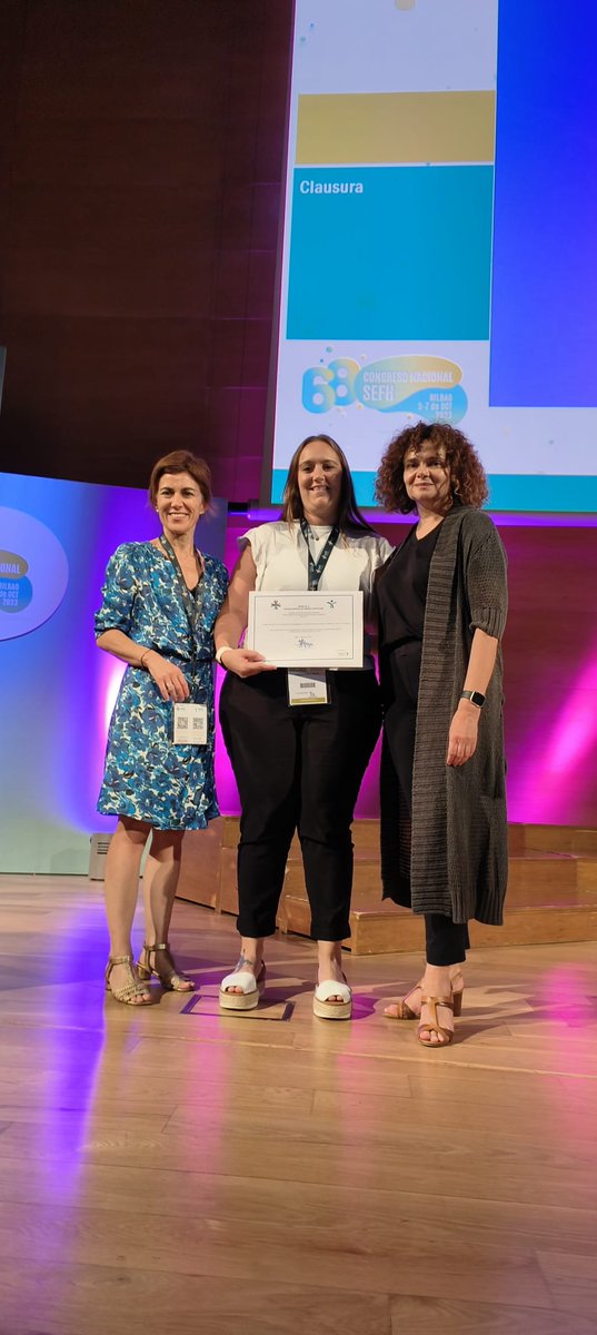 🏆Premio Mejor Comunicación Técnicos #sefh23 

Implantación del sistema ILUO como herramienta de capacitación en el equipo de auxiliares del servicio de farmacia

🏥<a href="/FarmaciaMT/">Farmàcia MútuaTerrassa</a>