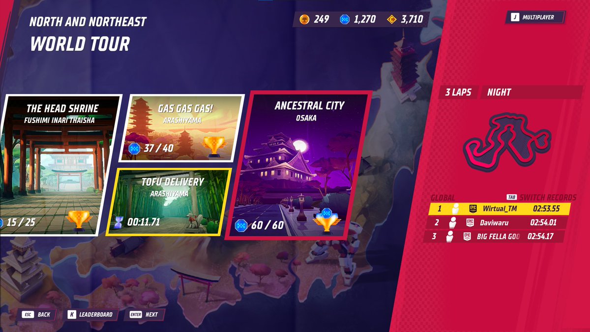 Wirtual's tweet photo. I just got a World Record time on Horizon Chase 2. Think you can you beat it?π
Full video: https://t.co/VGONahQycH
@HorizonChase #ad #HC2Partner https://t.co/cYaspKoH2Z