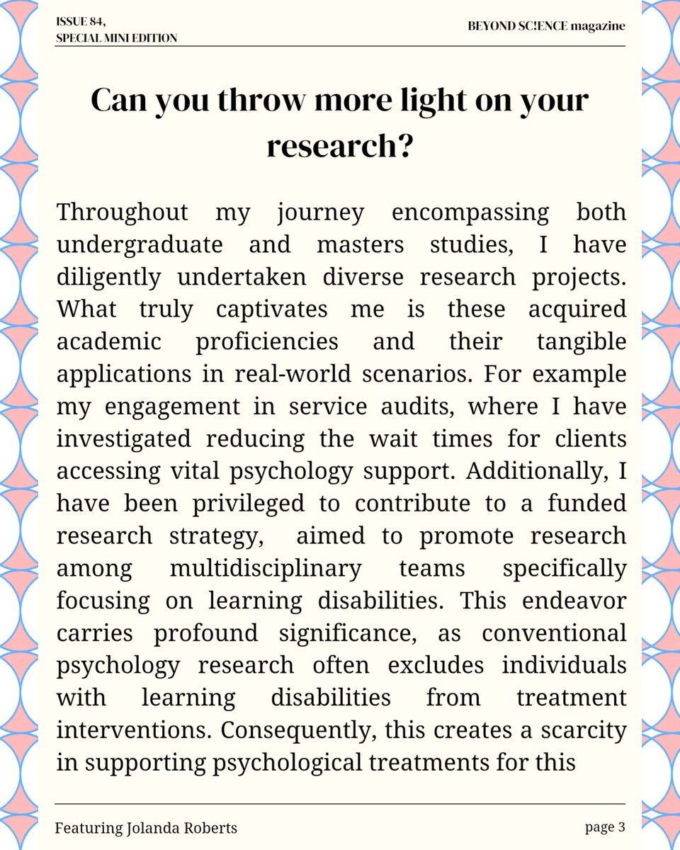 BEYOND SC!ENCE magazine tweet media