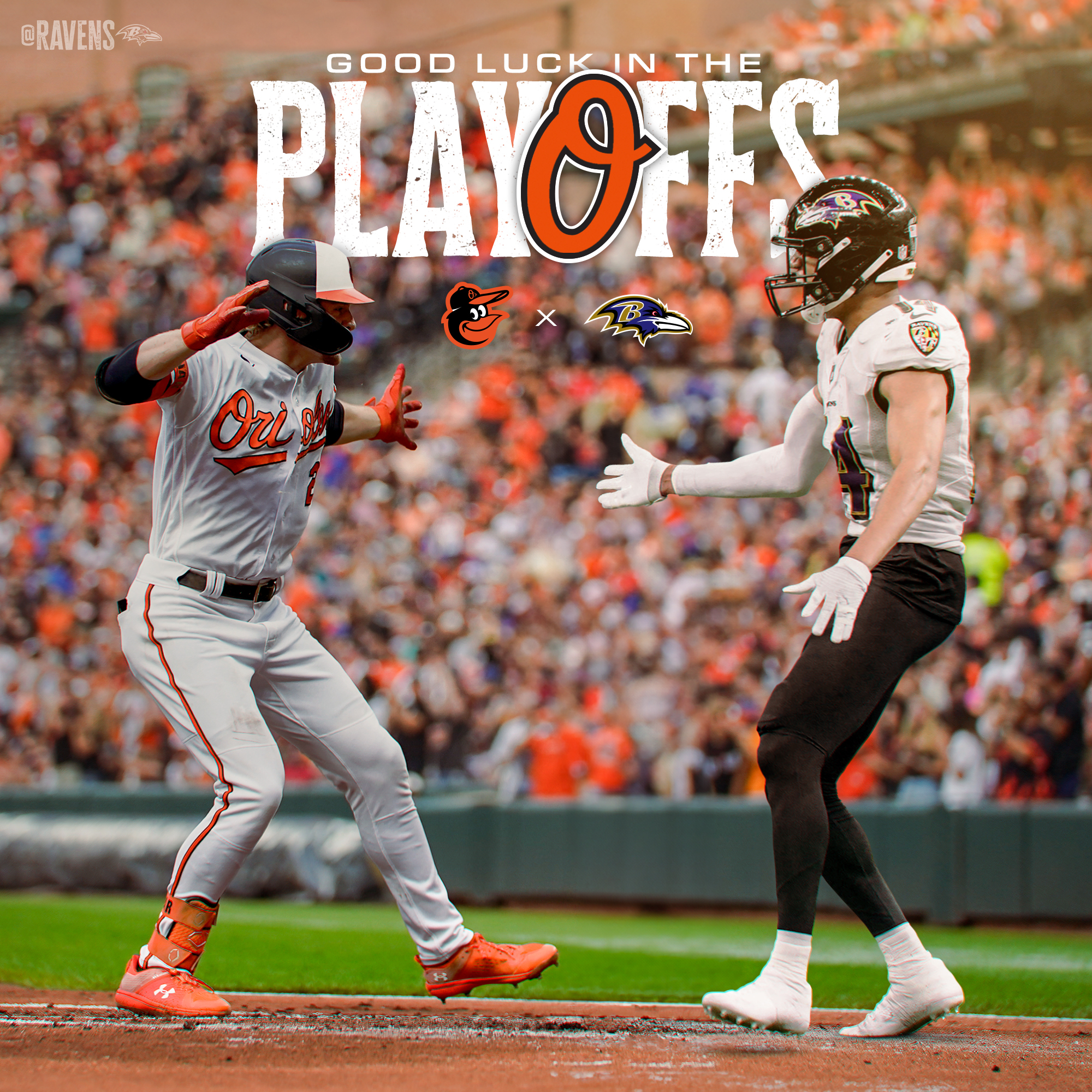 Baltimore Orioles on X: Good luck today @Ravens!
