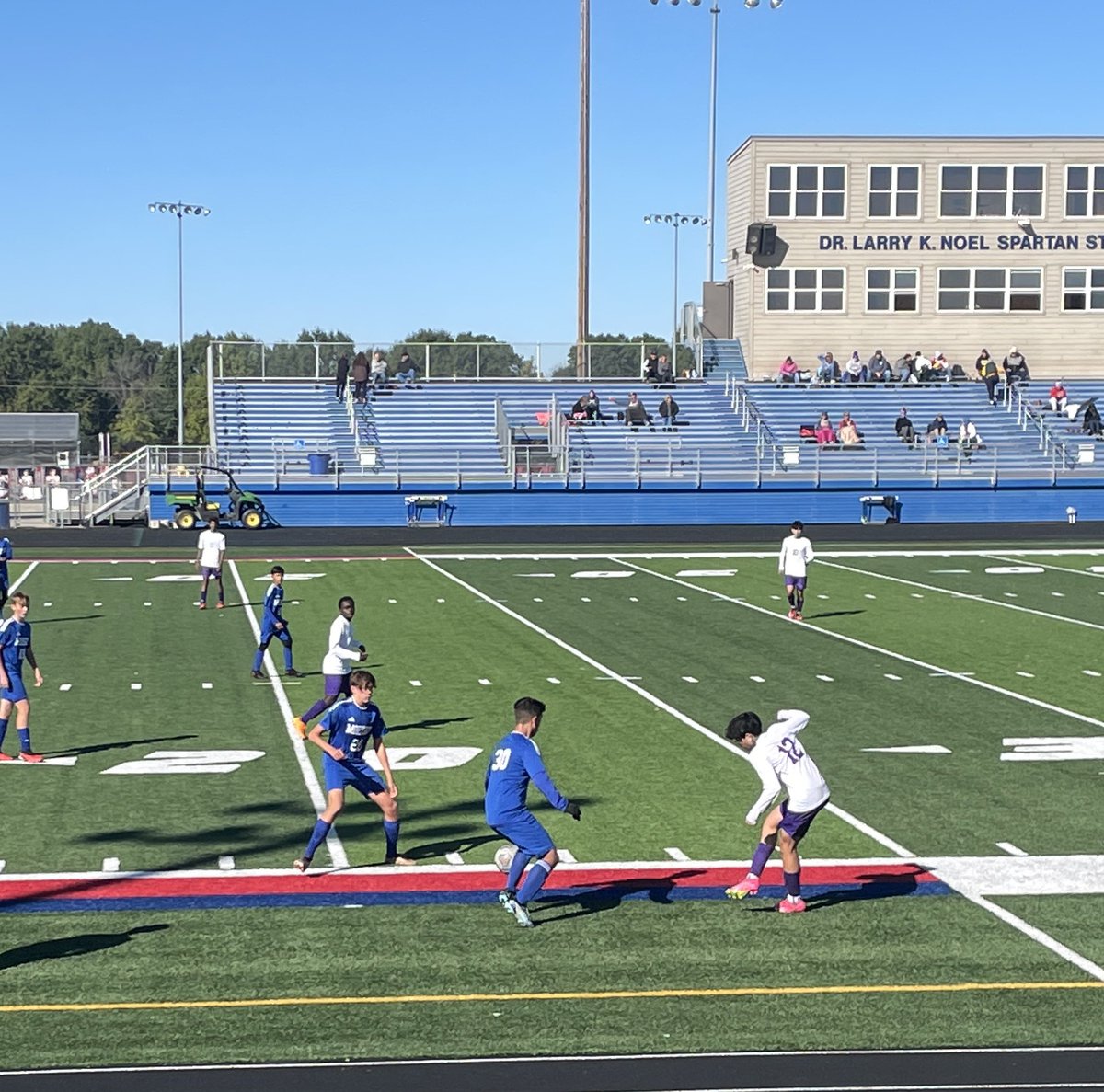 C-Team soccer in action vs Moberly!  Go Kewps!!!  <a href="/KewpAthletics/">Hickman Athletics</a> <a href="/HickmanHS/">Hickman High School</a>