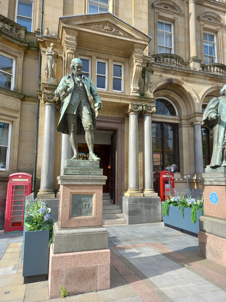 Fascinating walking tour of Leeds with the @YorkGeorgianSoc today. More photos to follow once I can upload from my DSLR...