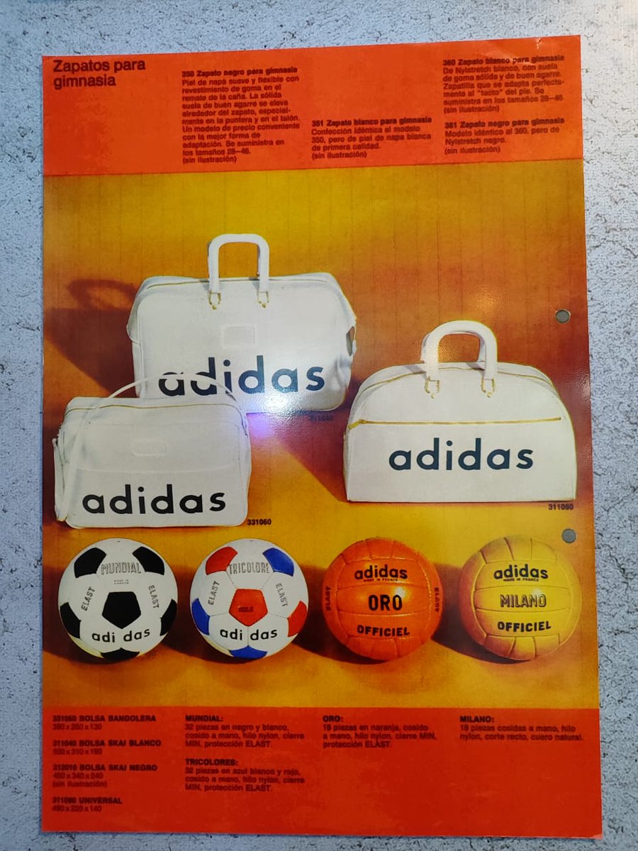 Beberapa contoh iklan Adidas dari era 70-80an dengan permainan warna-warna yang khas. 

yay / nay? 

credit to <a href="/adidasindonesia/">adidas Indonesia</a> 
#adidas 
#vintage 
#Ads