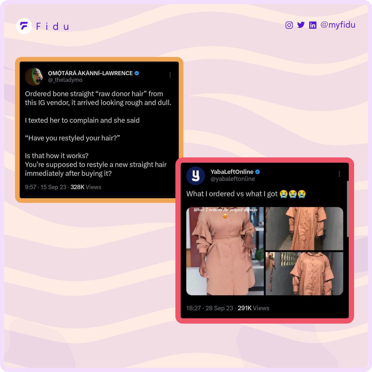 myfidu's tweet photo. We have seen series of negative feedbacks on “What I ordered vs what I got” between Merchants and Buyers, and we are here to solve that problem. One transaction at a time, that's our mission💡

Join the waitlist ⬇️ https://t.co/gh8v1IvIx4 
 #PositiveChange #JoinTheWaitlist https://t.co/D9xqAAG035