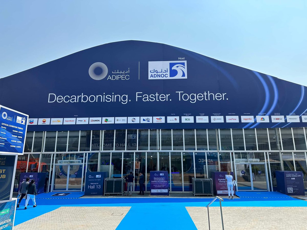 tradecloudsg's tweet photo. ✨ #TeamTradeCloud had a great time at the @ADIPECOfficial in Abu Dhabi. 

Looking forward to seeing you again next year!👋 https://t.co/l79sVUSvTF