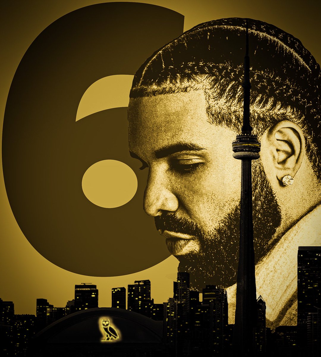 Nothing to crazy but here’s a Drake poster I did awhile back.
